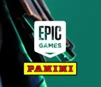 Panini Fortnite prototype see-through Epic logo variant card